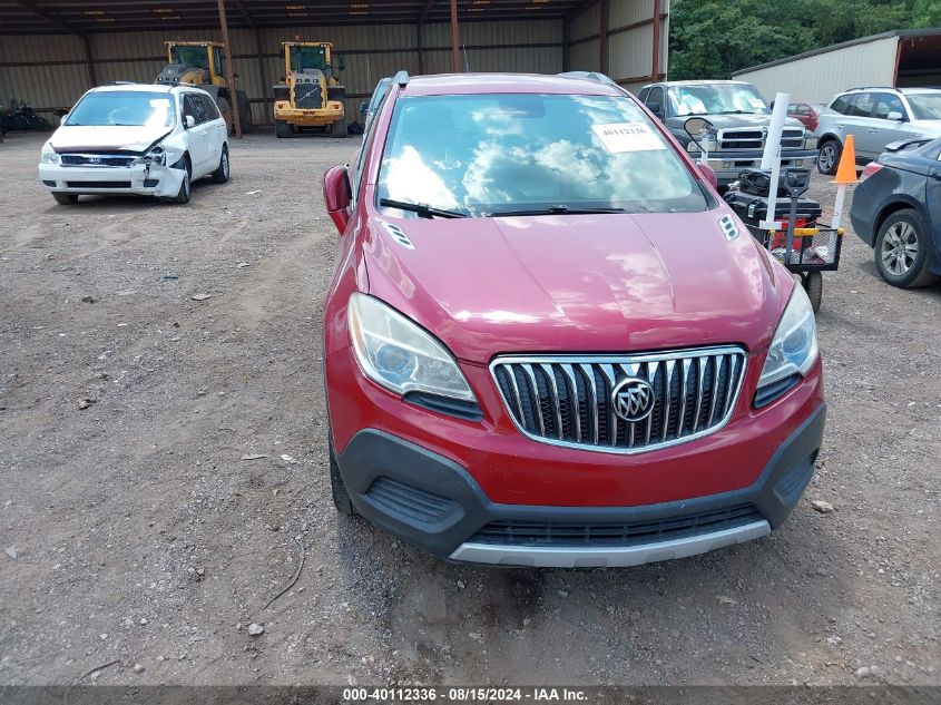 2014 Buick Encore VIN: KL4CJASB2EB748284 Lot: 40112336