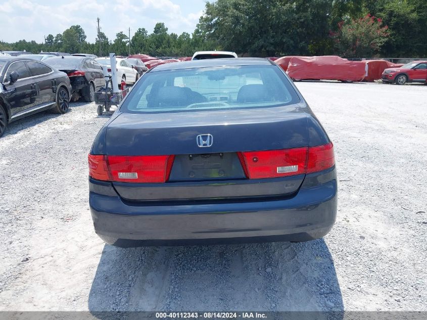 2005 Honda Accord 2.4 Lx VIN: 1HGCM56425A054699 Lot: 40112343