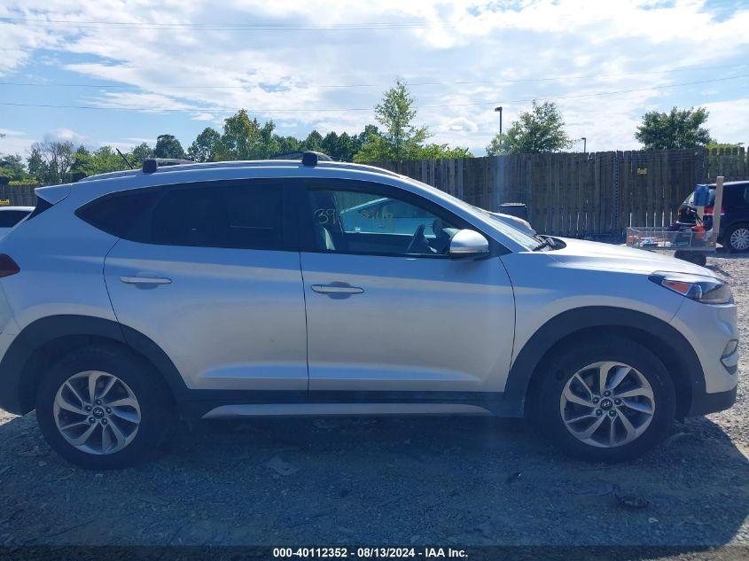 2017 Hyundai Tucson Eco VIN: KM8J3CA21HU343199 Lot: 40112352