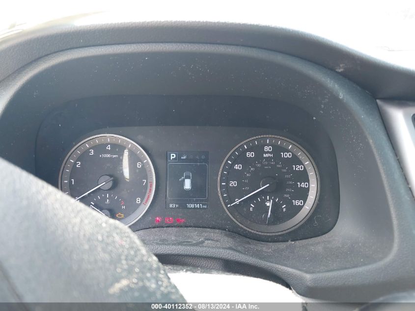 2017 Hyundai Tucson Eco VIN: KM8J3CA21HU343199 Lot: 40112352