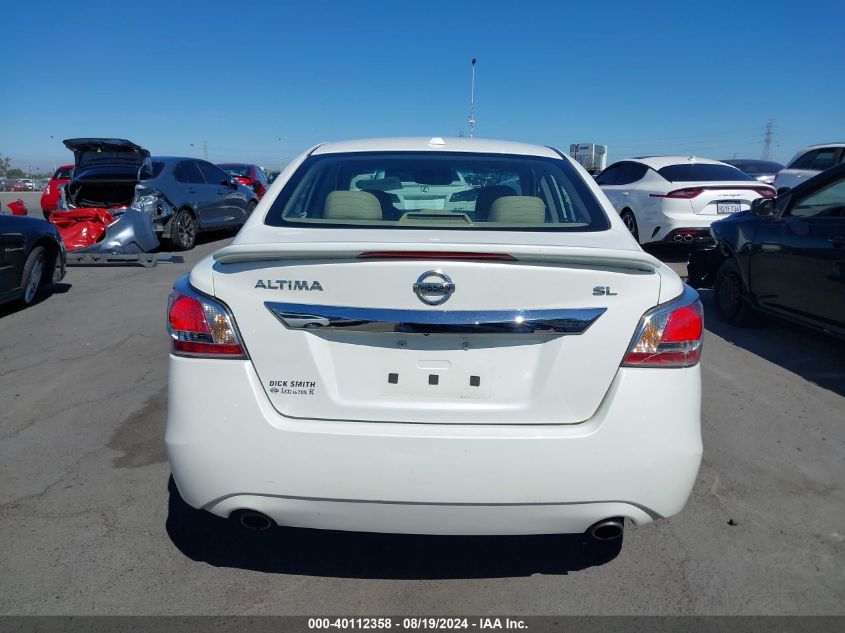 2015 Nissan Altima 2.5 Sl VIN: 1N4AL3AP2FN342530 Lot: 40112358