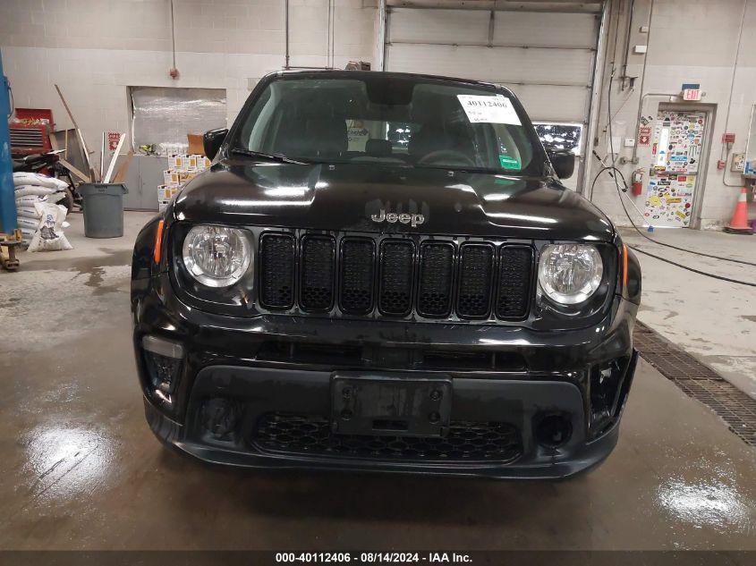 2020 Jeep Renegade Jeepster 4X4 VIN: ZACNJBAB1LPL77916 Lot: 40112406