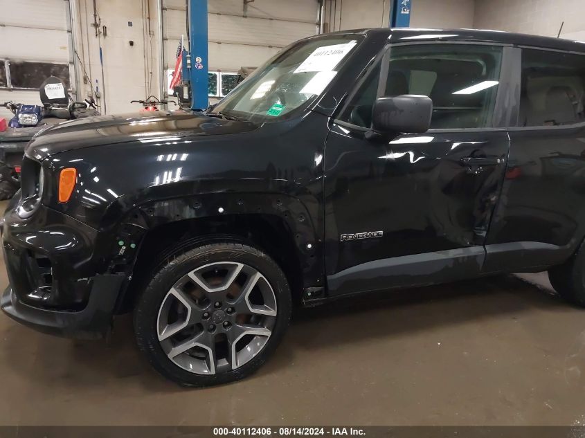 2020 Jeep Renegade Jeepster 4X4 VIN: ZACNJBAB1LPL77916 Lot: 40112406