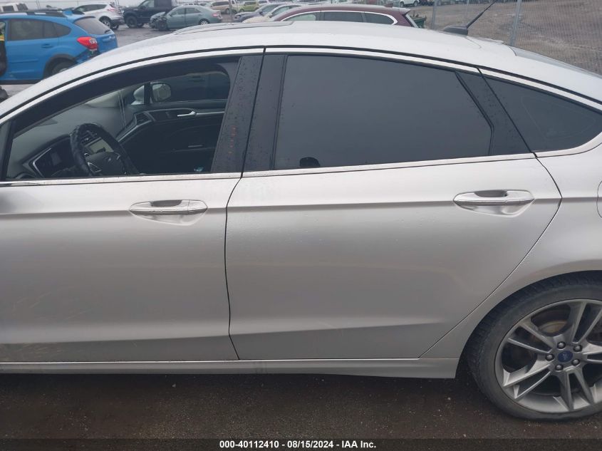 2016 FORD FUSION TITANIUM - 3FA6P0D91GR206474