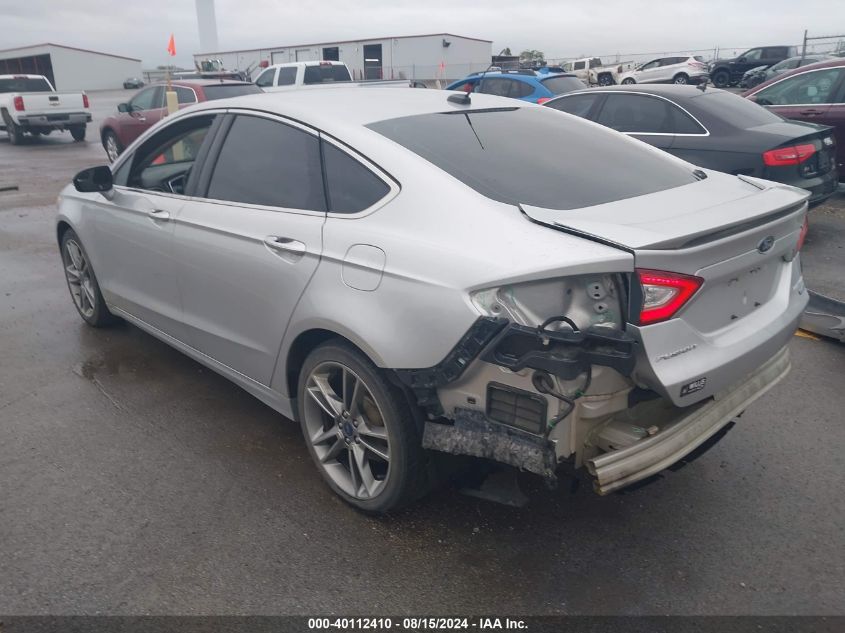 2016 FORD FUSION TITANIUM - 3FA6P0D91GR206474