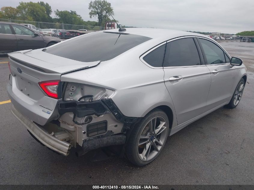 2016 FORD FUSION TITANIUM - 3FA6P0D91GR206474