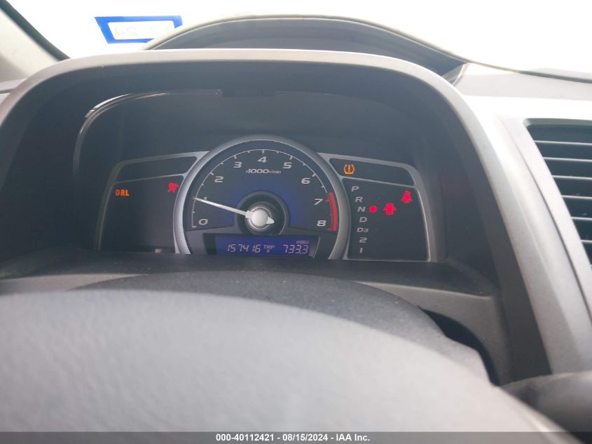 2008 Honda Civic Lx VIN: 2HGFG12608H503632 Lot: 40112421