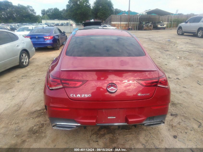 W1K5J4HB8MN168614 2021 Mercedes-Benz Cla 250 4Matic