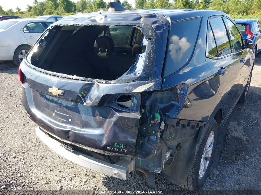 2018 Chevrolet Equinox Lt VIN: 3GNAXSEV6JL115486 Lot: 40112430