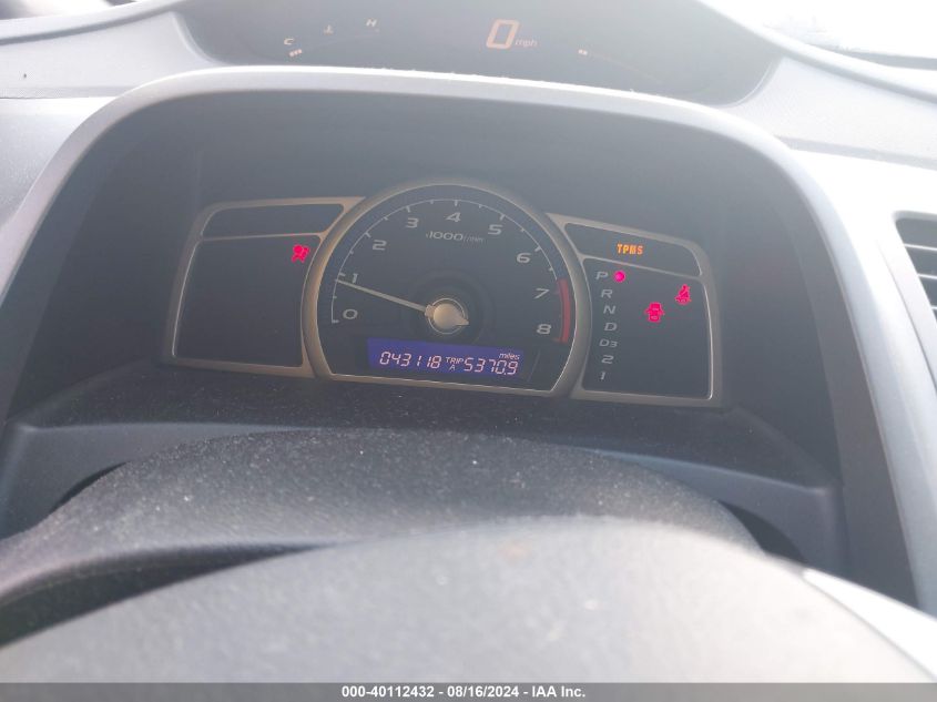 2010 Honda Civic Vp VIN: 19XFA1F33AE069725 Lot: 40112432