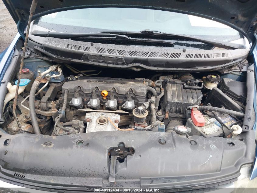 2009 Honda Civic Lx VIN: 2HGFA16599H345022 Lot: 40112434