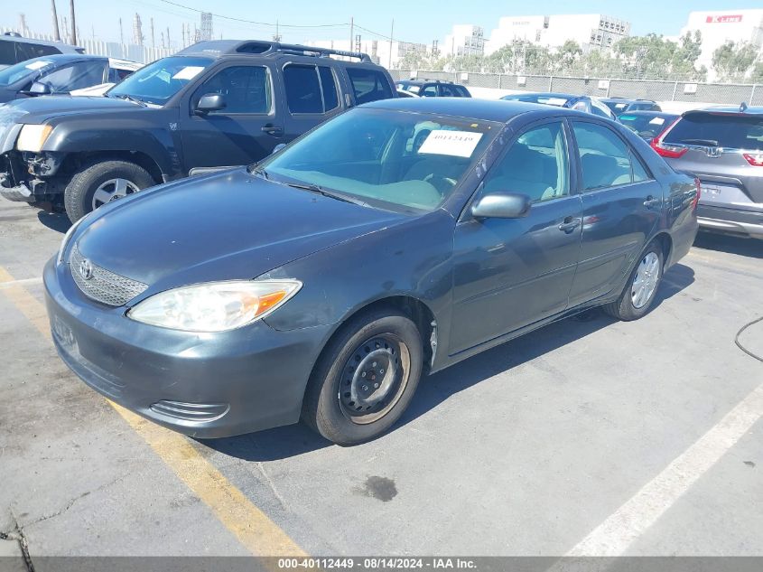 4T1BE32K32U574805 2002 Toyota Camry Le