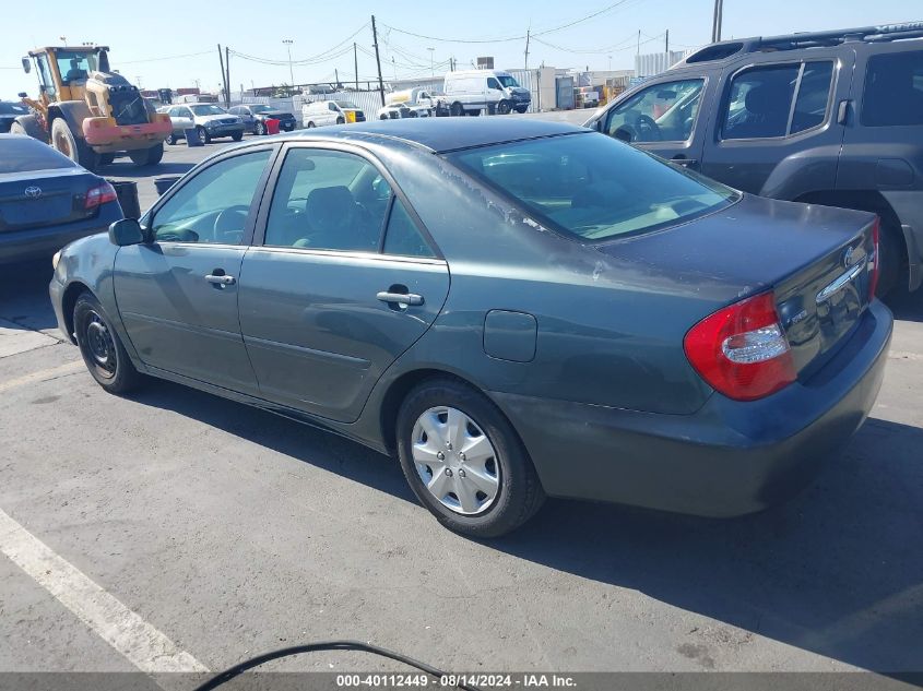 4T1BE32K32U574805 2002 Toyota Camry Le