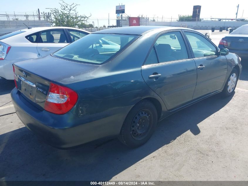 4T1BE32K32U574805 2002 Toyota Camry Le