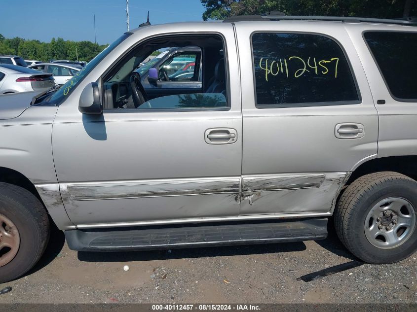 2004 Chevrolet Tahoe Lt VIN: 1GNEK13T74J220450 Lot: 40112457