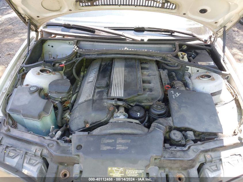 2002 BMW 325Ci Ci VIN: WBABN33462PG59592 Lot: 40112458