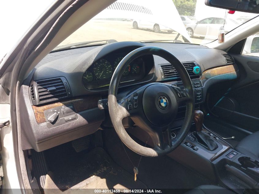 2002 BMW 325Ci Ci VIN: WBABN33462PG59592 Lot: 40112458