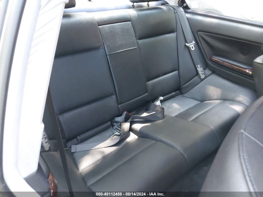 2002 BMW 325Ci Ci VIN: WBABN33462PG59592 Lot: 40112458