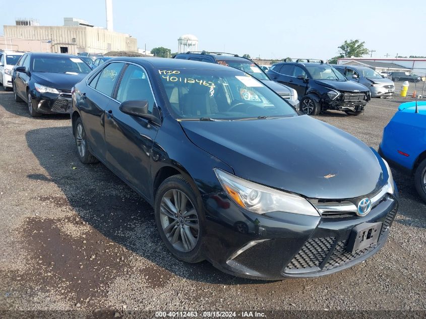 2015 Toyota Camry Se VIN: 4T1BF1FKXFU098554 Lot: 40112463