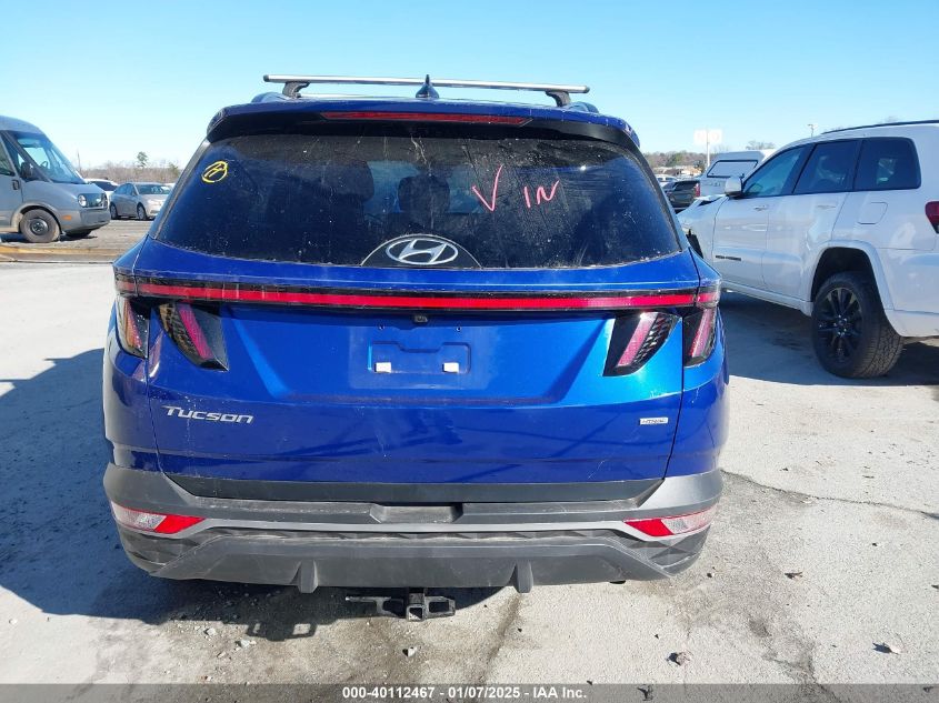 2022 Hyundai Tucson Sel VIN: 5NMJCCAE0NH051545 Lot: 40112467