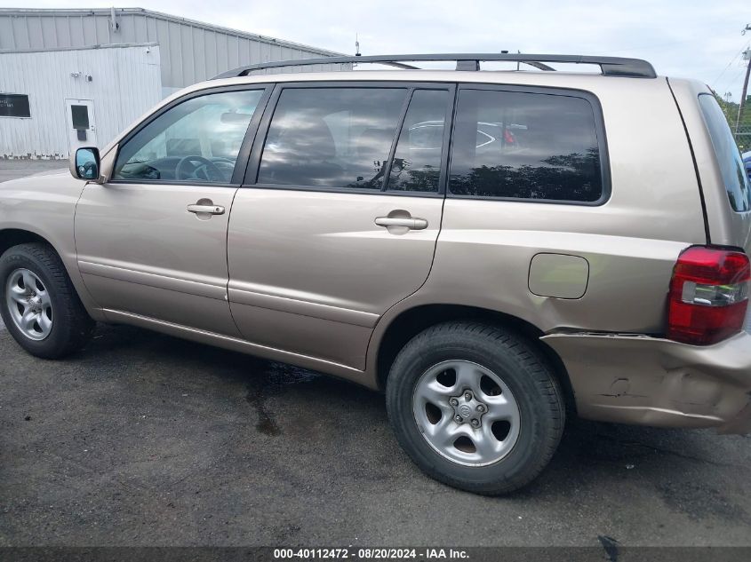 2006 Toyota Highlander VIN: JTEGD21A060149132 Lot: 40112472