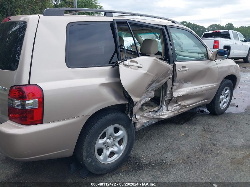 2006 Toyota Highlander VIN: JTEGD21A060149132 Lot: 40112472