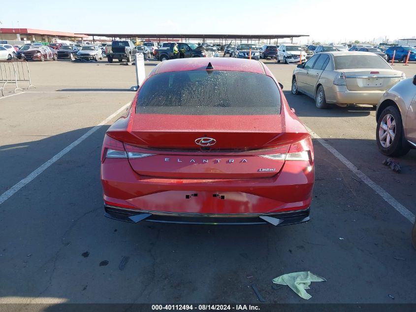 2023 HYUNDAI ELANTRA LIMITED - KMHLP4AG5PU399241