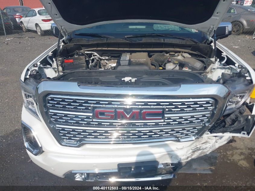 2021 GMC Sierra 1500 4Wd Standard Box Denali VIN: 3GTU9FET4MG120009 Lot: 40112503