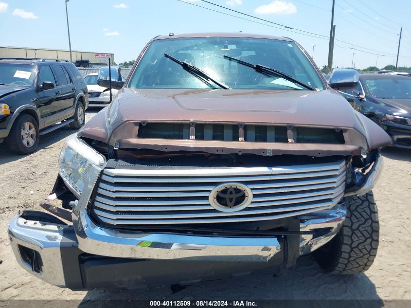 2017 Toyota Tundra Limited 5.7L V8 VIN: 5TFBY5F13HX598473 Lot: 40112509