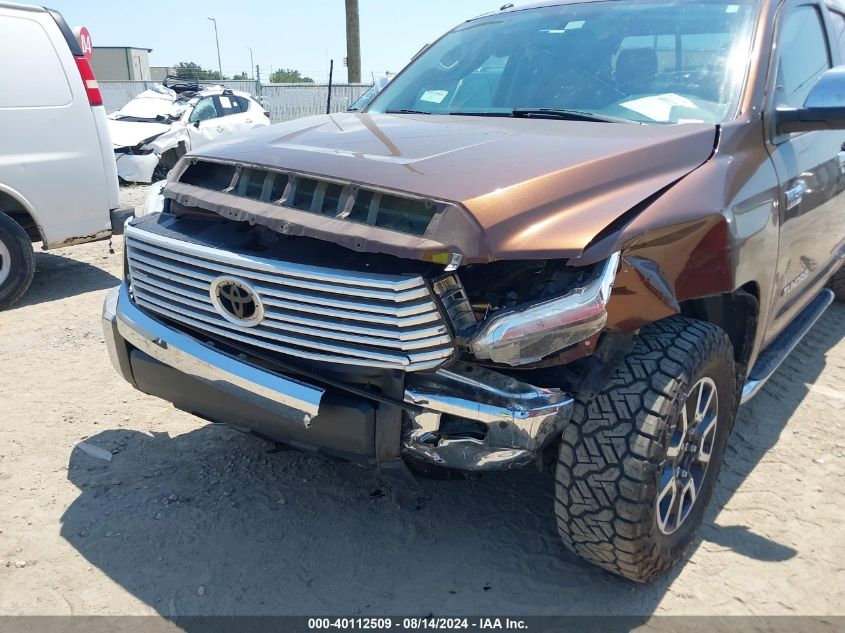 2017 Toyota Tundra Limited 5.7L V8 VIN: 5TFBY5F13HX598473 Lot: 40112509