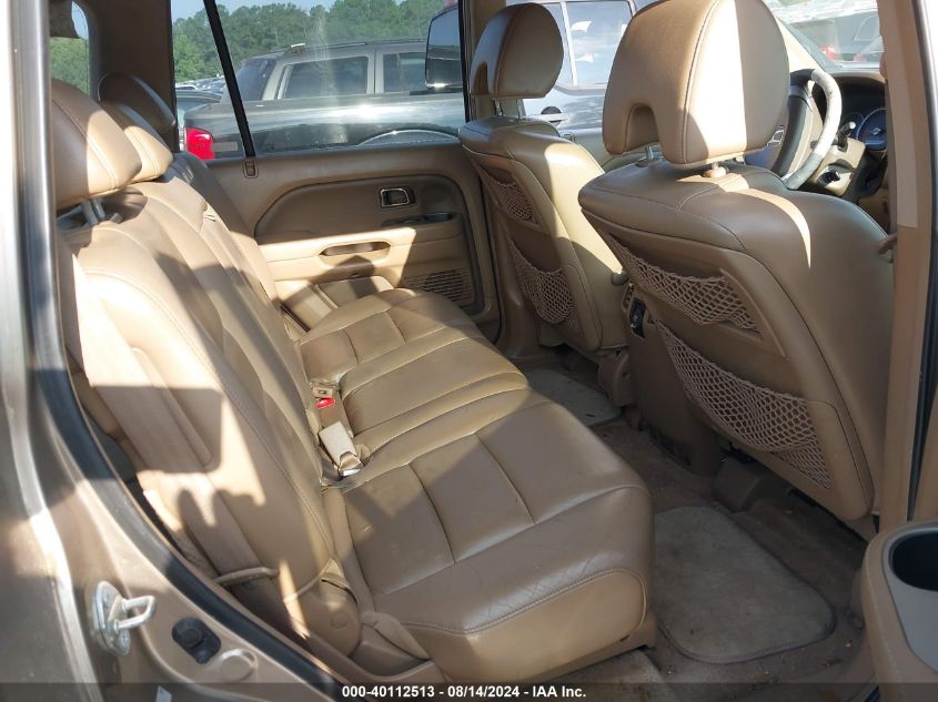 2006 Honda Pilot Ex-L VIN: 5FNYF287X6B000869 Lot: 40112513