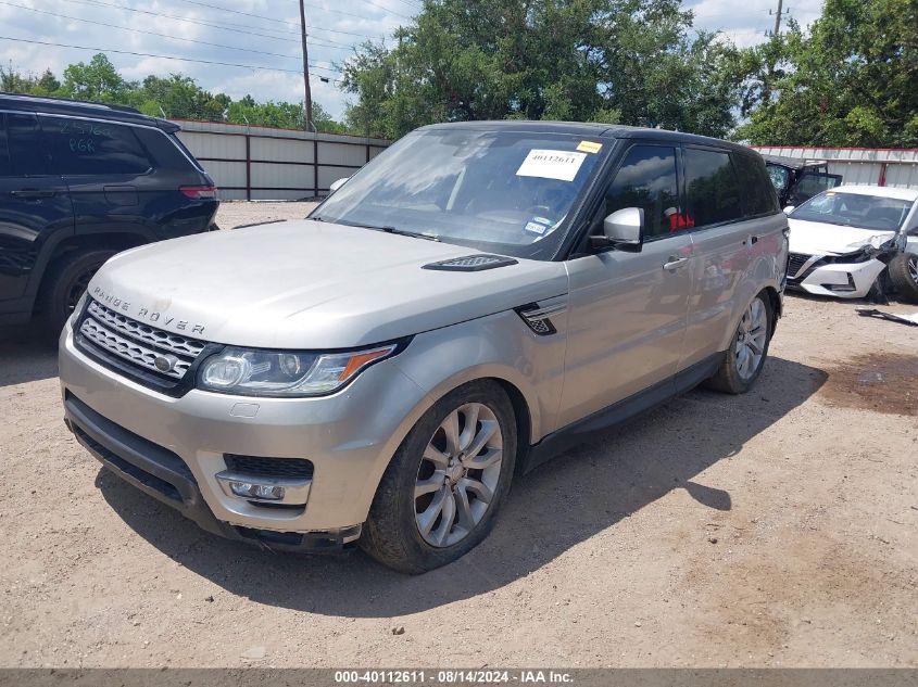 SALWR2FV7HA170160 2017 LAND ROVER RANGE ROVER SPORT - Image 2