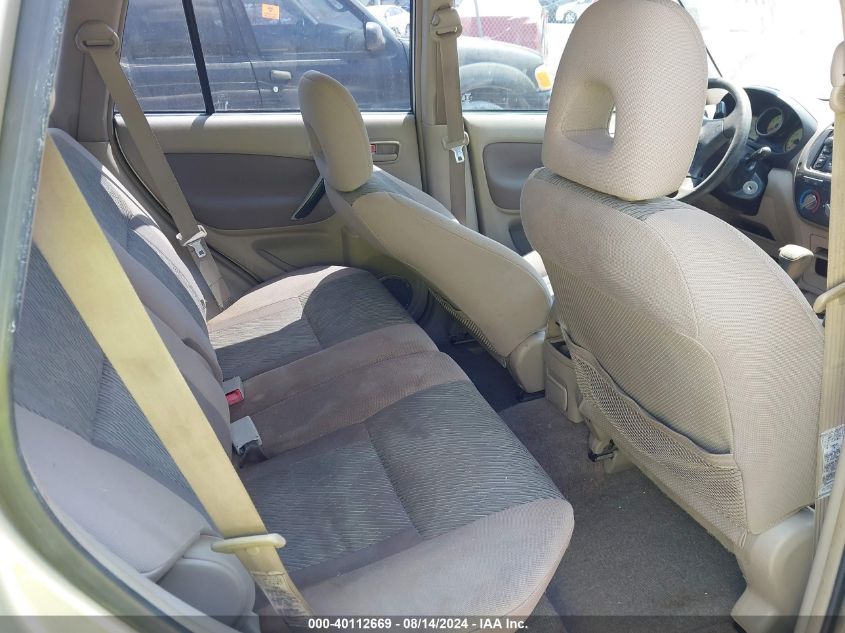 2002 Toyota Rav4 VIN: JTEGH20V820076675 Lot: 40112669