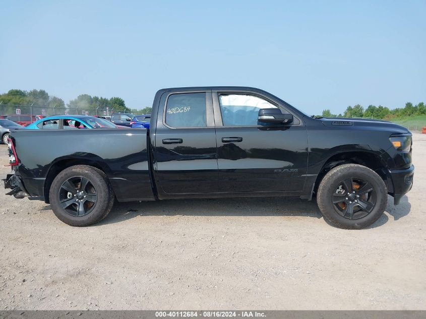 2022 Ram 1500 Big Horn Quad Cab 4X4 6'4 Box VIN: 1C6SRFBTXNN137571 Lot: 40112684