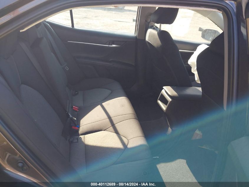 2019 Toyota Camry Le VIN: 4T1B11HK0KU252484 Lot: 40112689