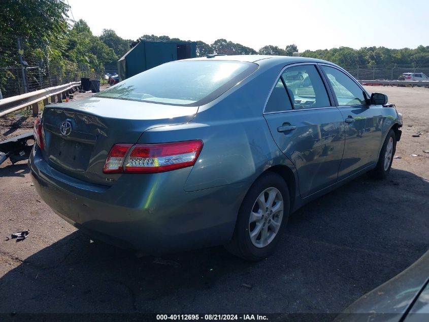 2011 Toyota Camry Le VIN: 4T1BF3EKXBU591660 Lot: 40112695