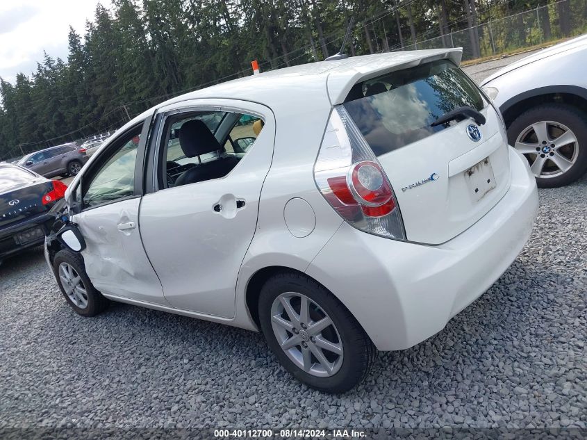 JTDKDTB39D1039868 2013 Toyota Prius C Four