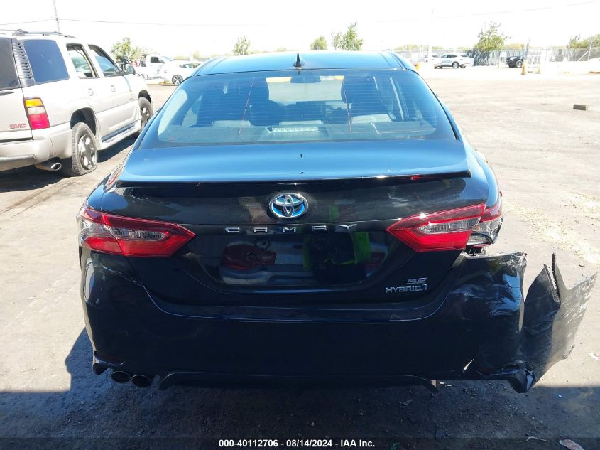 2022 Toyota Camry Se Hybrid VIN: 4T1G31AK0NU570233 Lot: 40112706