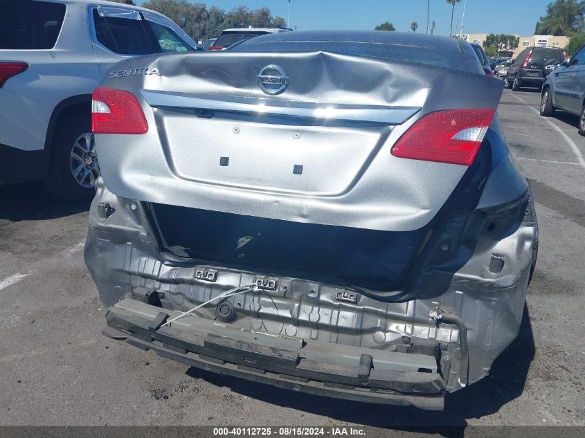 2018 Nissan Sentra S VIN: 3N1AB7AP6JY338340 Lot: 40112725