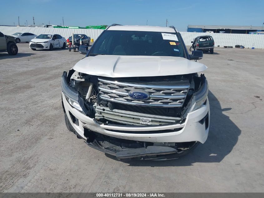 2018 Ford Explorer Xlt VIN: 1FM5K8D88JGB25802 Lot: 40112731