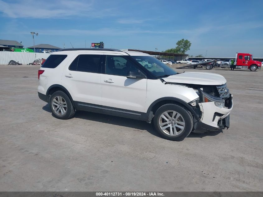 2018 Ford Explorer Xlt VIN: 1FM5K8D88JGB25802 Lot: 40112731