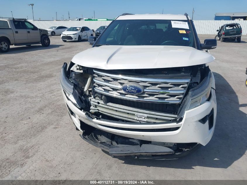 2018 Ford Explorer Xlt VIN: 1FM5K8D88JGB25802 Lot: 40112731