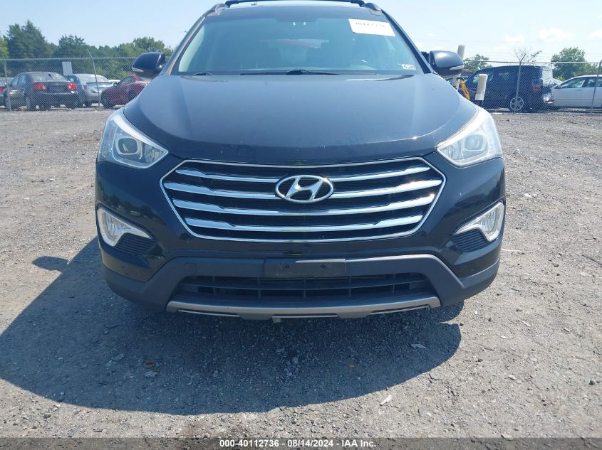 2015 Hyundai Santa Fe Limited VIN: KM8SRDHF2FU091803 Lot: 40112736