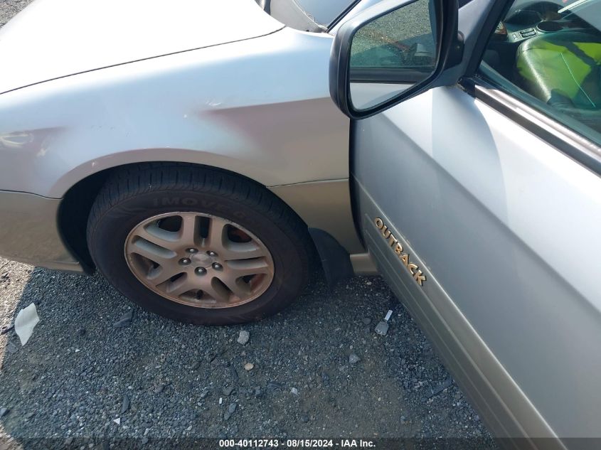 2003 Subaru Outback VIN: 4S3BH675837631239 Lot: 40112743