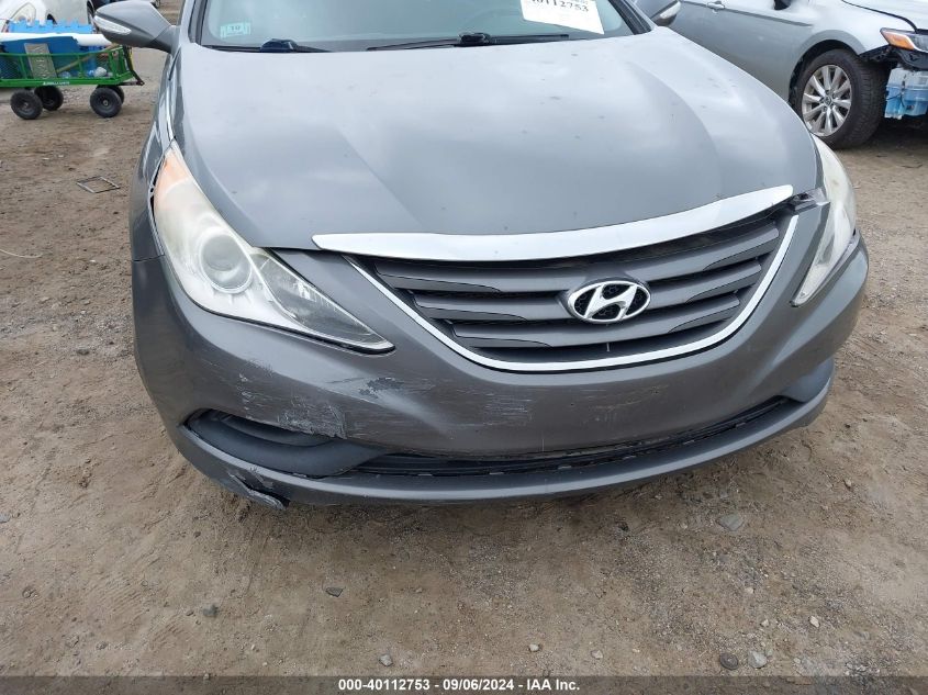 VIN 5NPEB4ACXEH861129 2014 Hyundai Sonata, Gls no.6