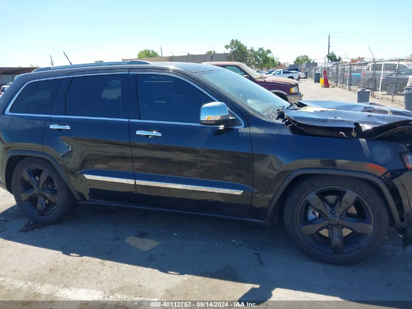 2011 Jeep Grand Cherokee Overland VIN: 1J4RR6GT5BC604817 Lot: 40112757