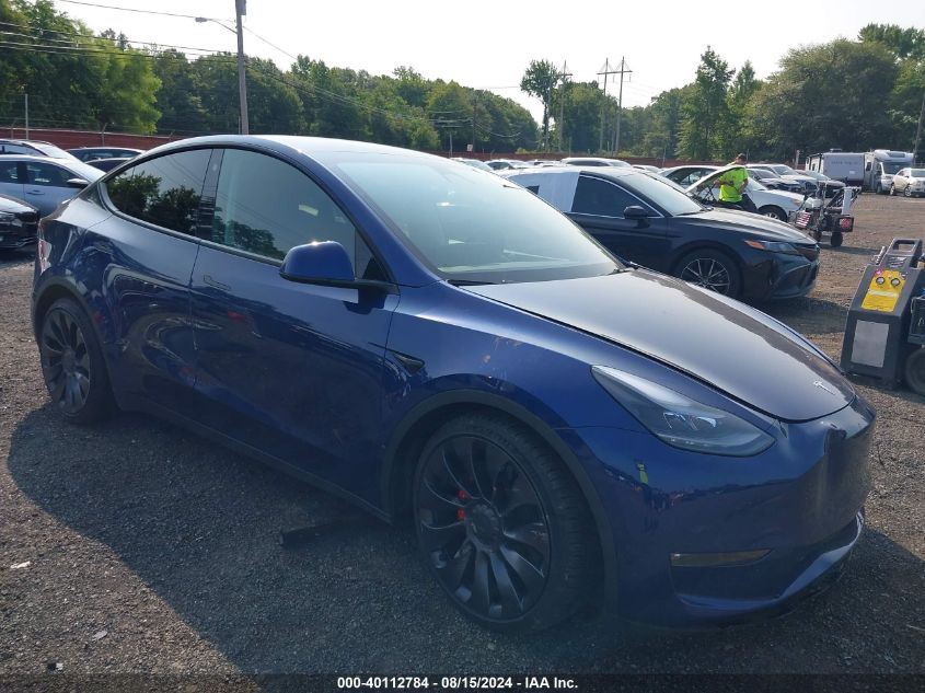 VIN 7SAYGDEF0PF698109 2023 Tesla Model Y, Awd/Perfo... no.1