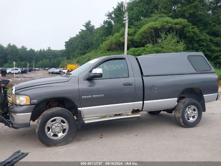 2004 Dodge Ram 2500 Slt/Laramie VIN: 3D7KU26D94G191976 Lot: 40112787