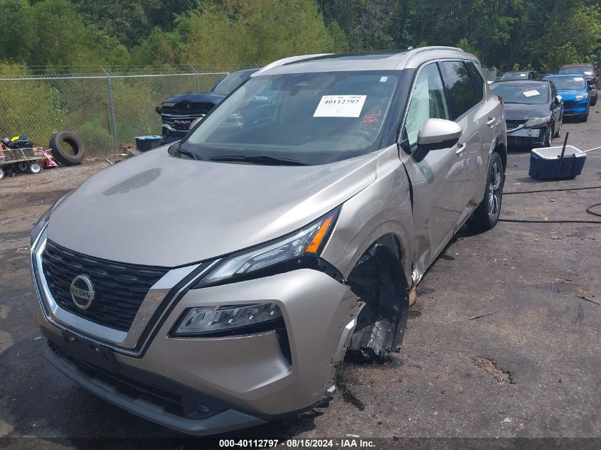 2021 Nissan Rogue Sl Fwd VIN: JN8AT3CA0MW025067 Lot: 40112797