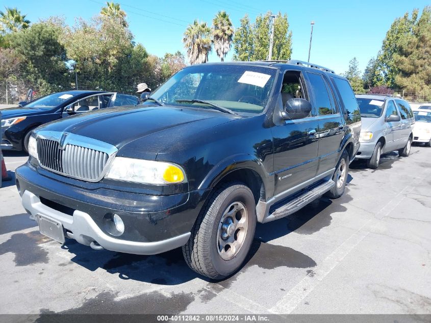 2001 Lincoln Navigator VIN: 5LMFU28R21LJ18105 Lot: 40112842